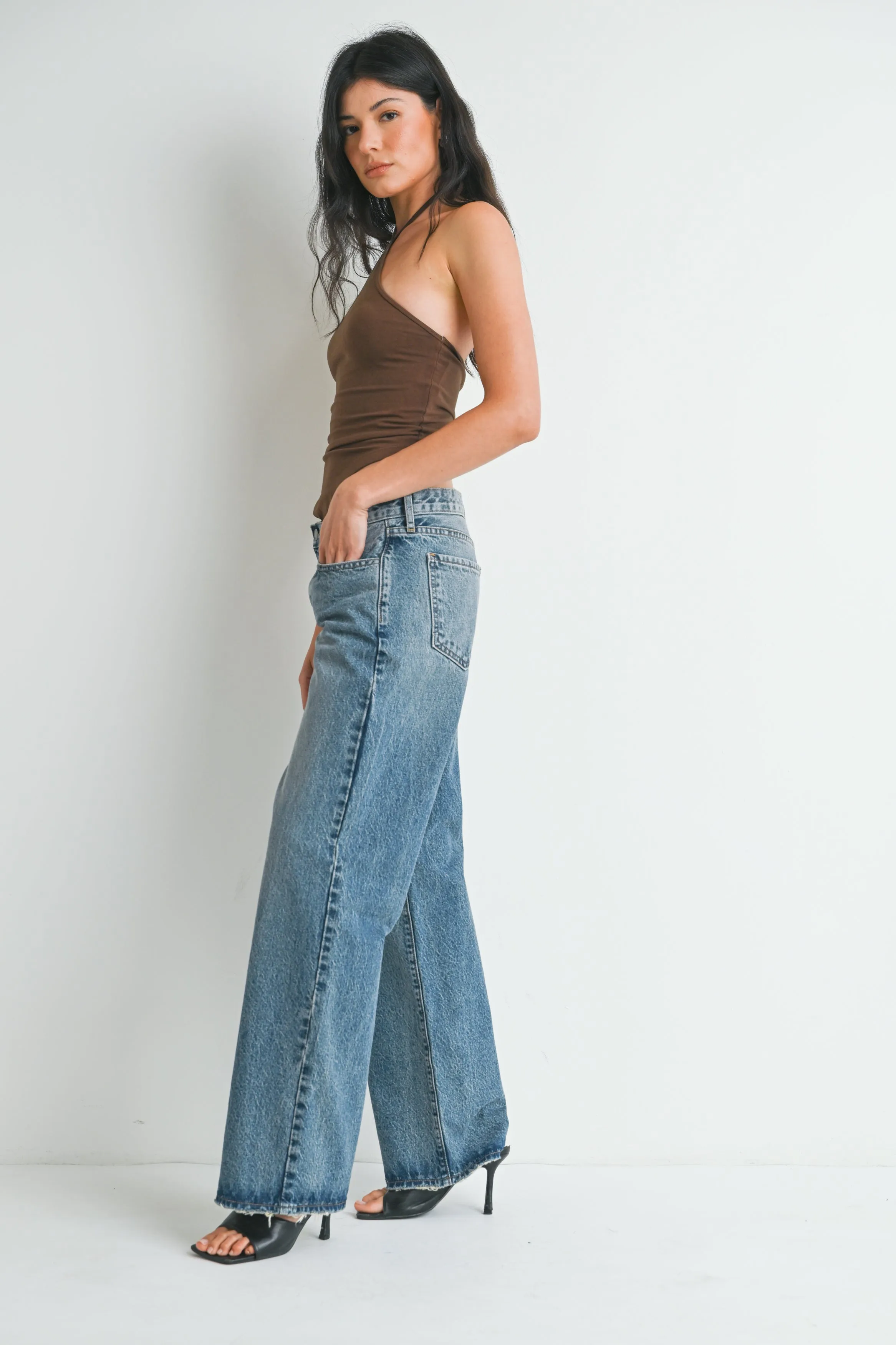 The Low Rise Slouch Jean