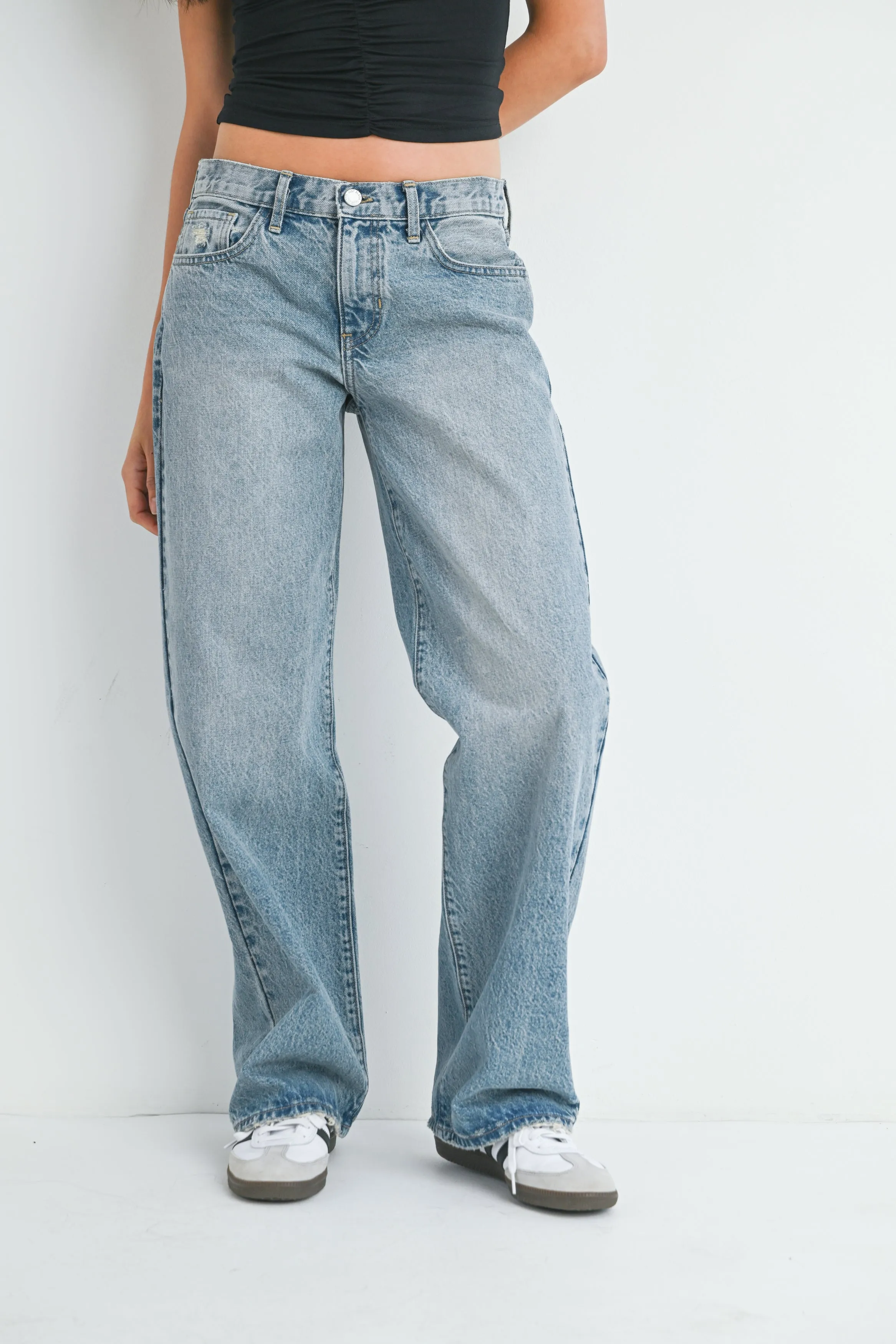 The Low Rise Slouch Jean
