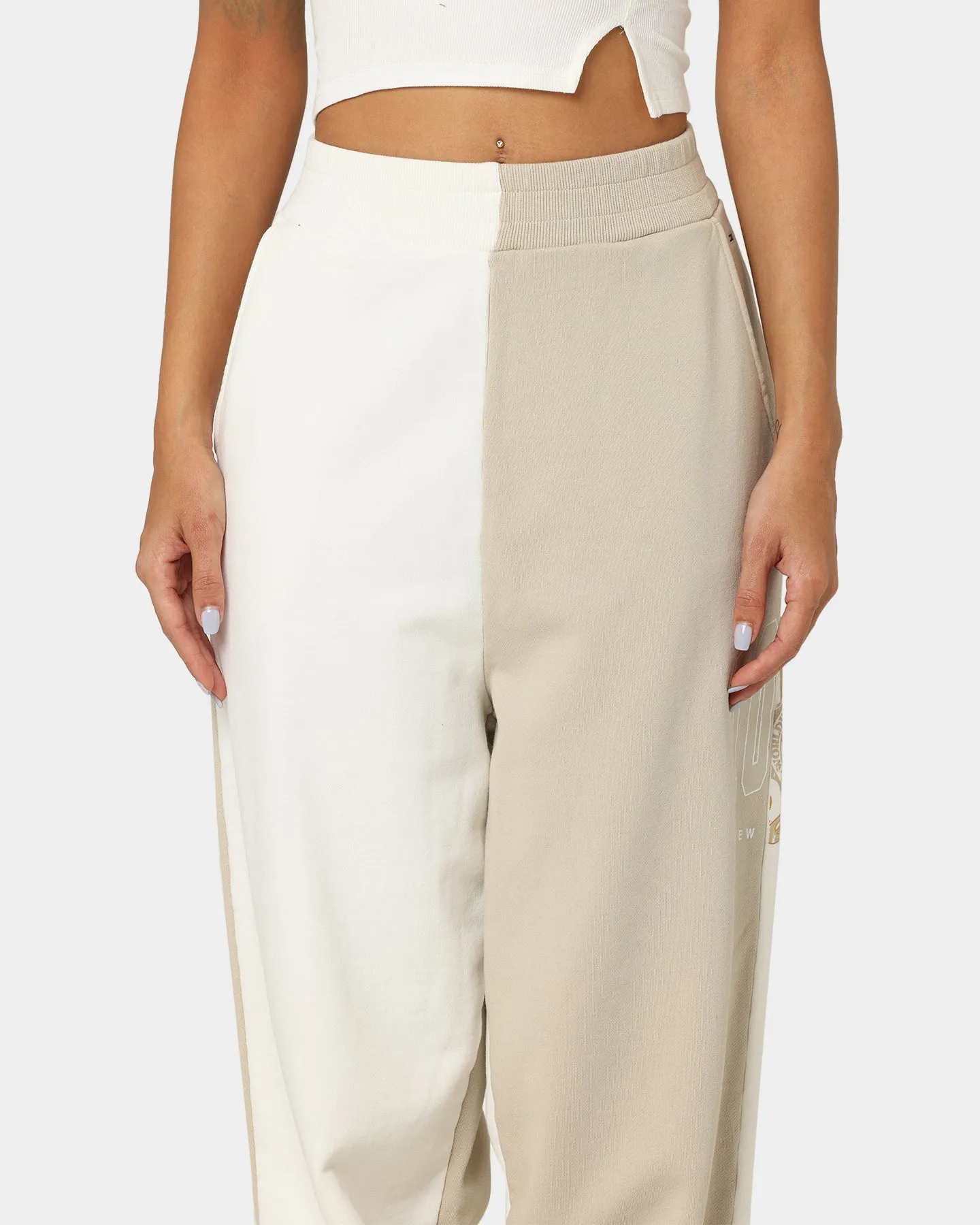 Tommy Jeans Women's College Sweat Pants Savannah Sand