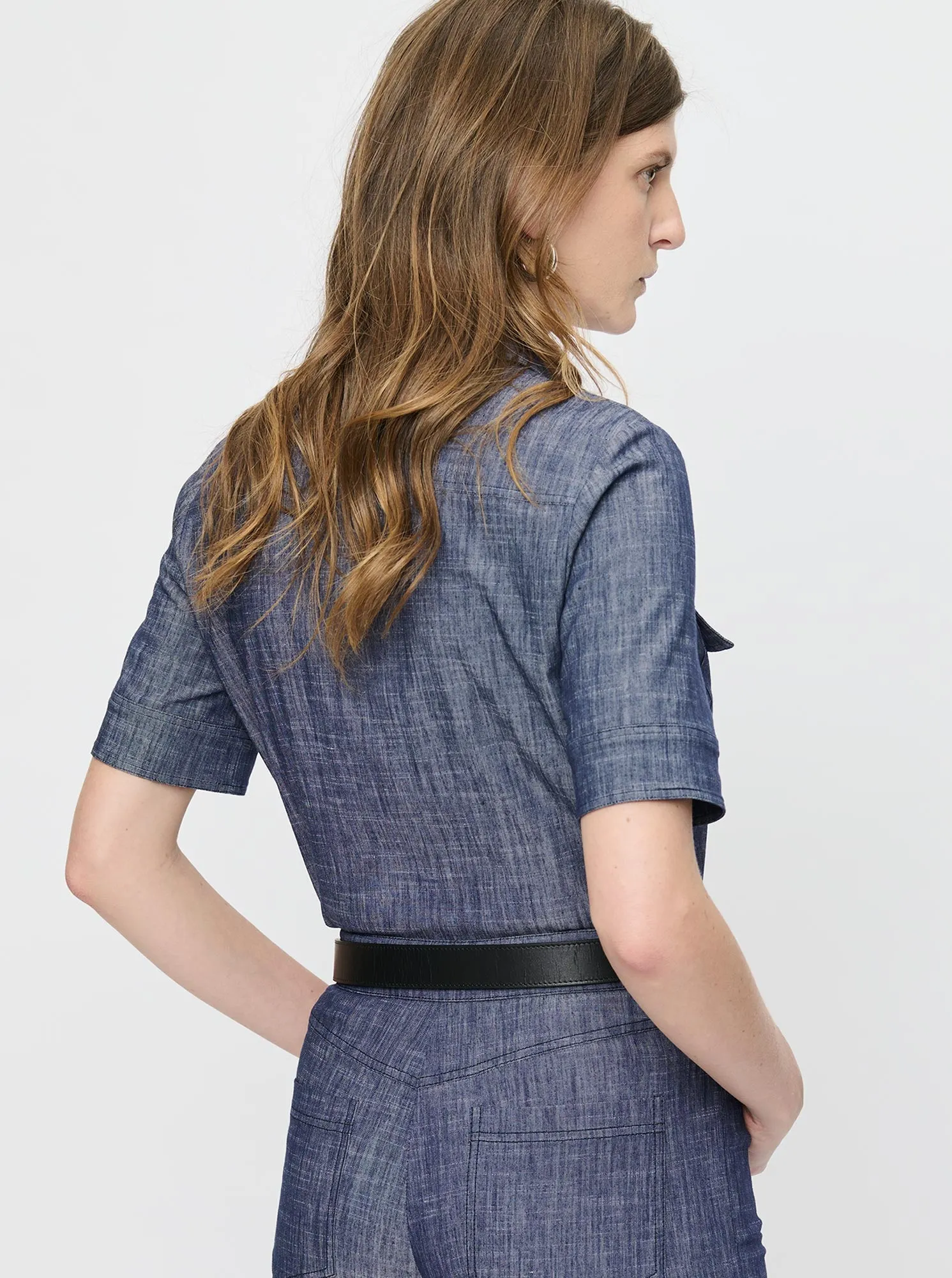 VESPER denim shirt Navy