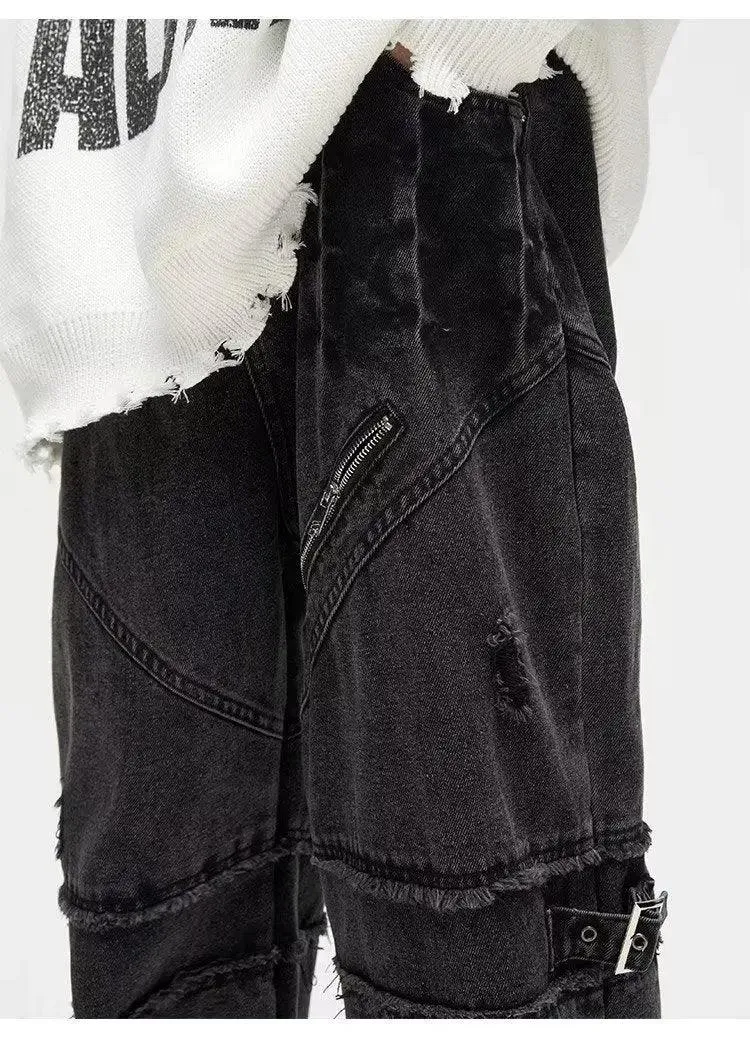 Vintage Distressed Denim