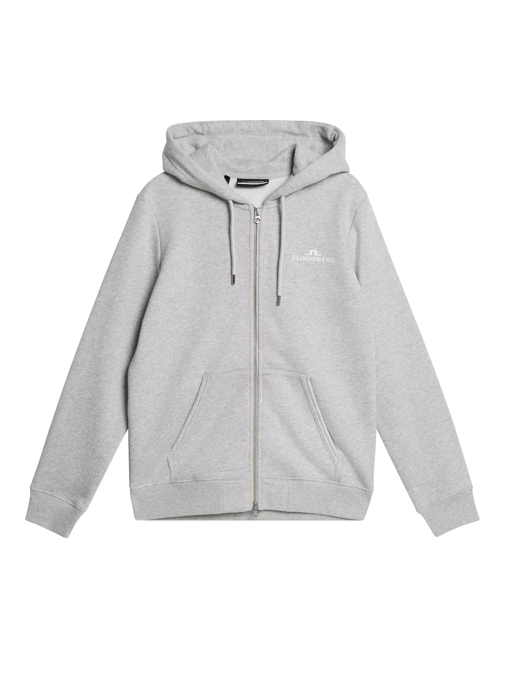 W Alpha Zip Hood / Light Grey Melange