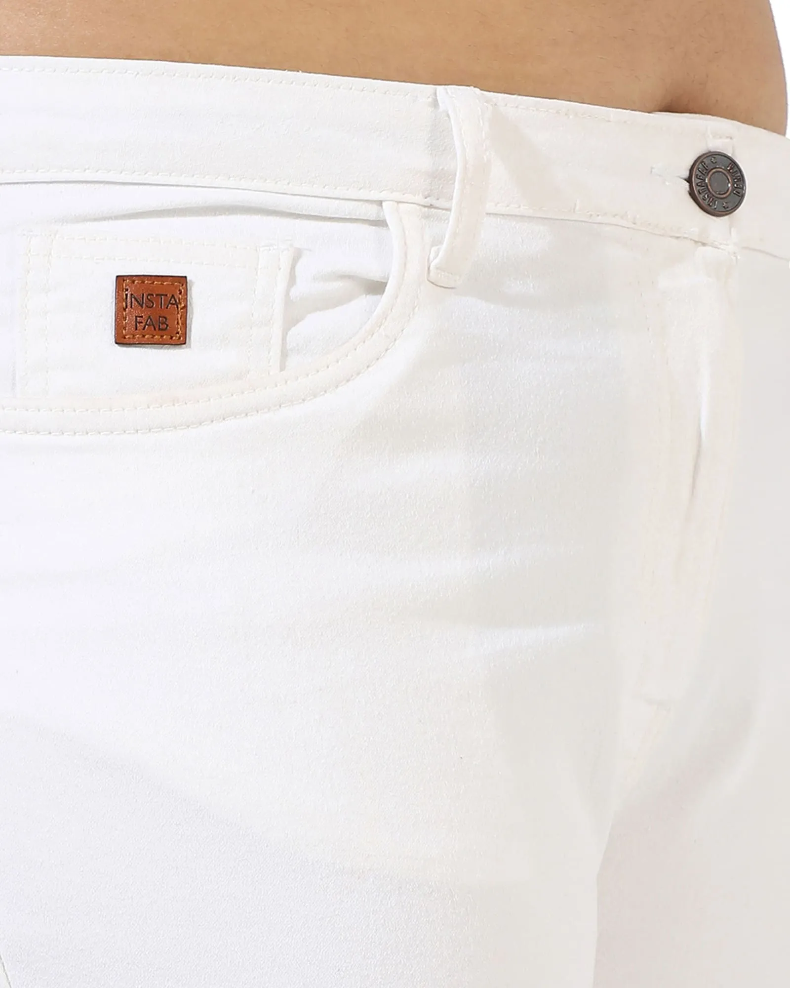 White Skinny Jeans | White