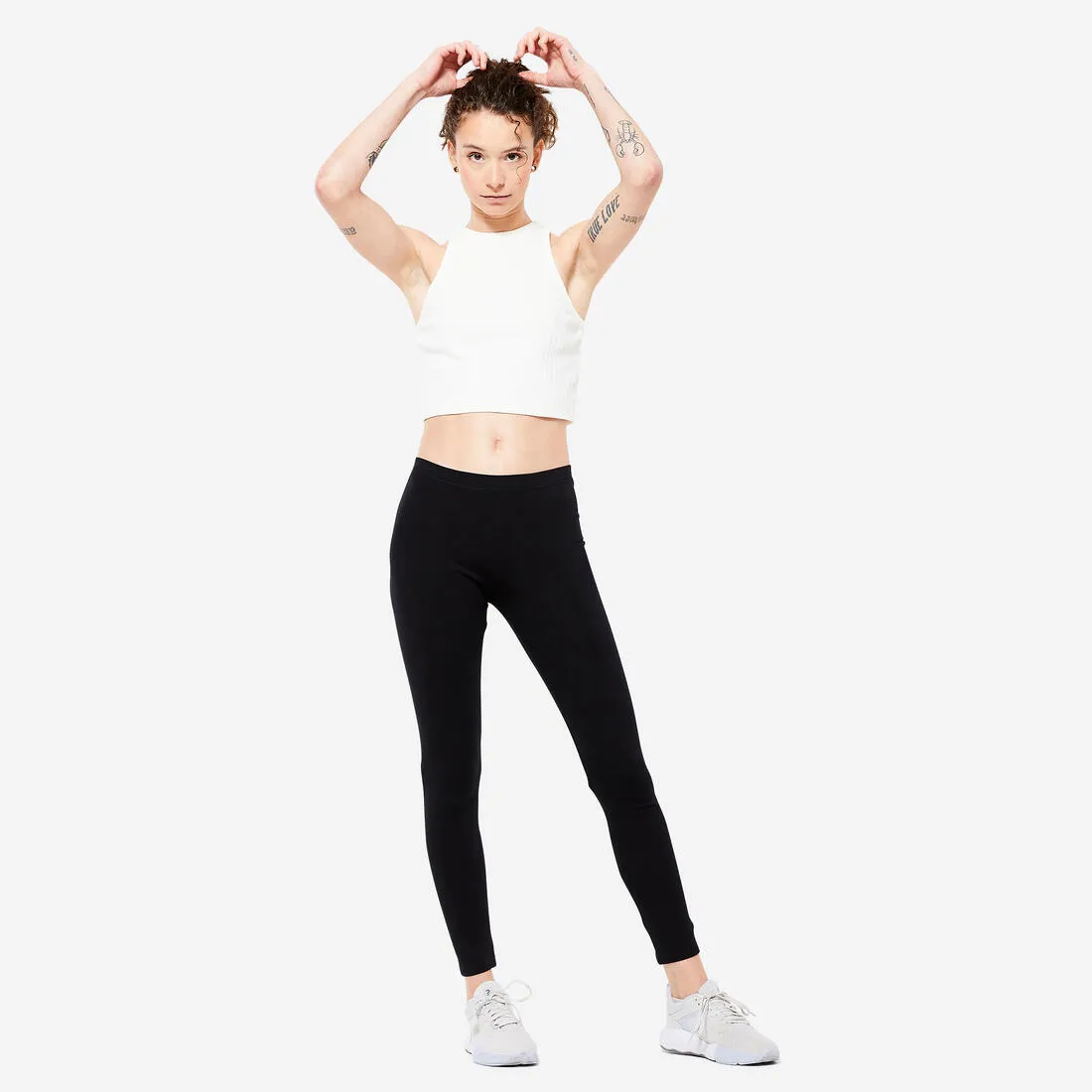 Women's Slim-Fit Fitness Salto Leggings 100