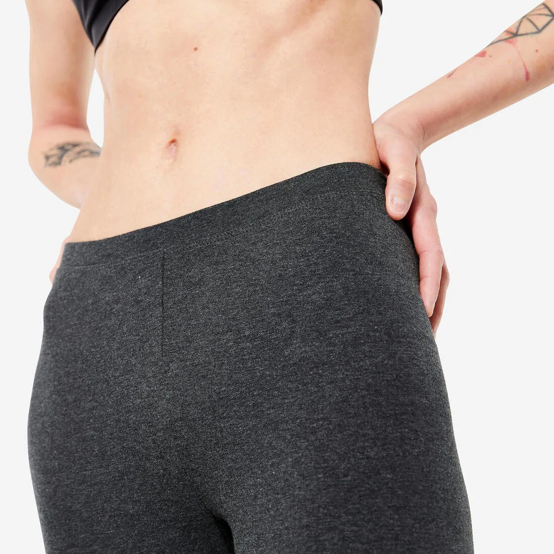 Women's Slim-Fit Fitness Salto Leggings 100