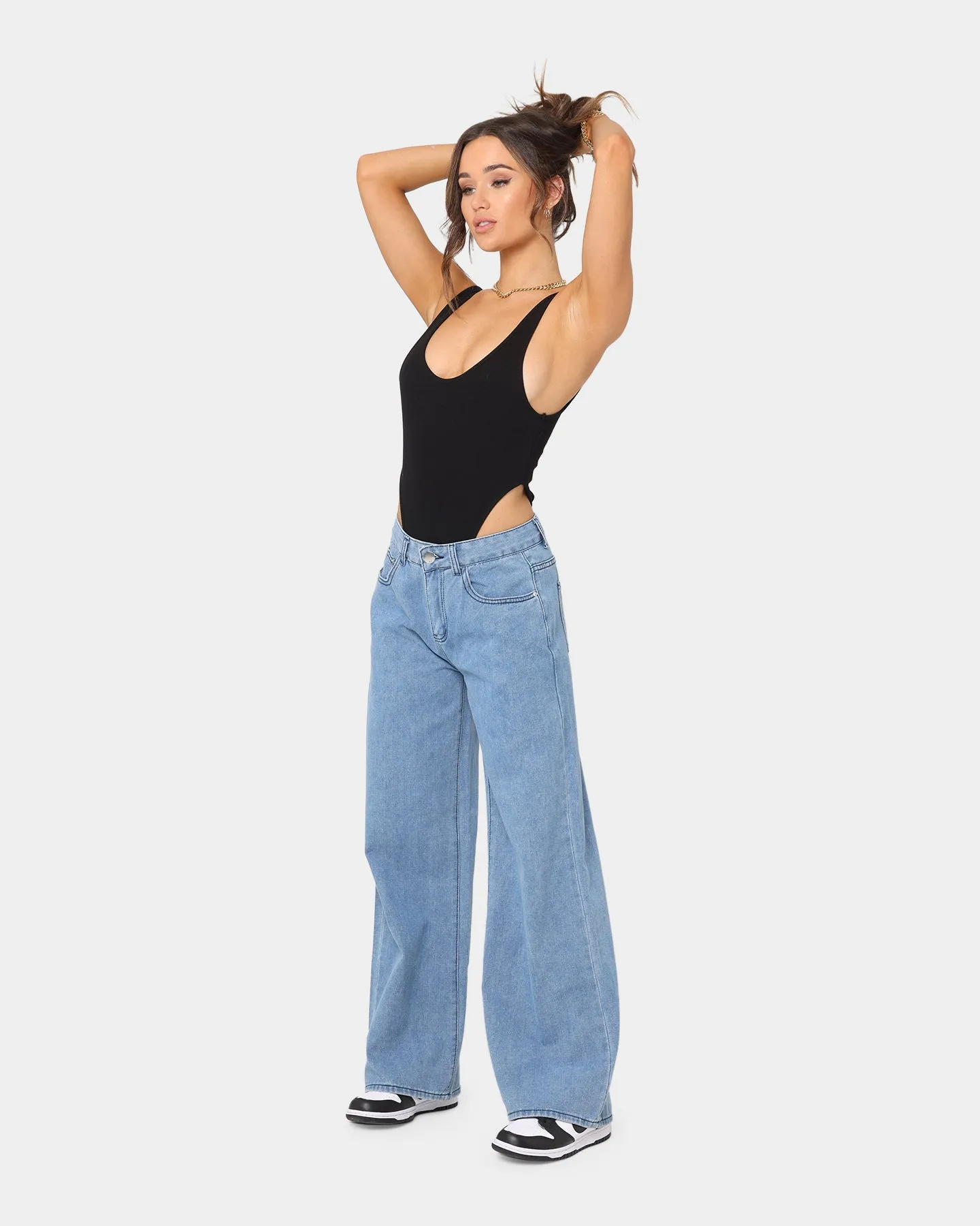 XXIII Women's Diem Wide Leg Jeans Blue