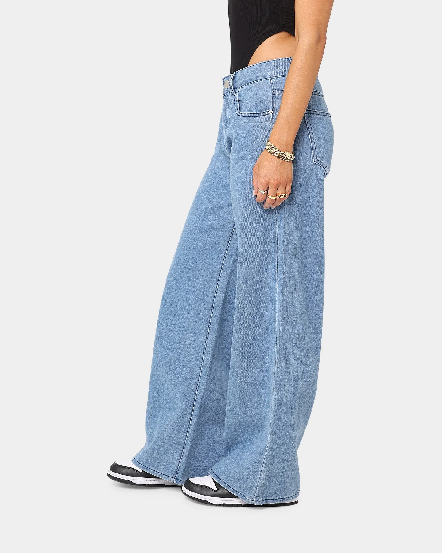 XXIII Women's Diem Wide Leg Jeans Blue