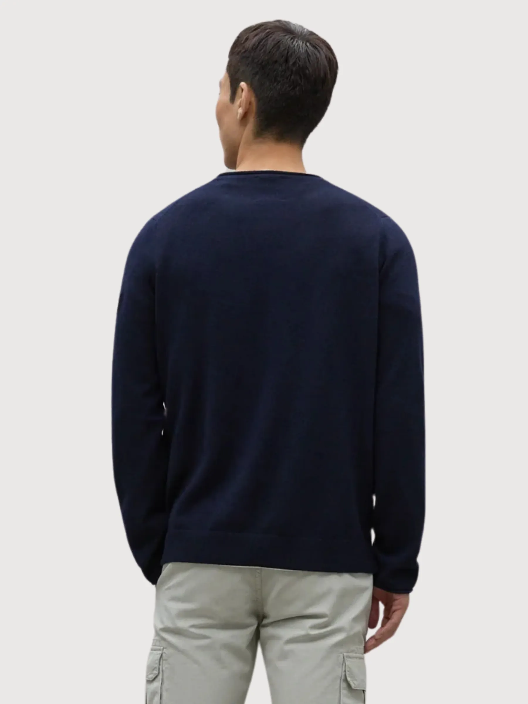 Yulan Knit Man Deep Navy | Ecoalf