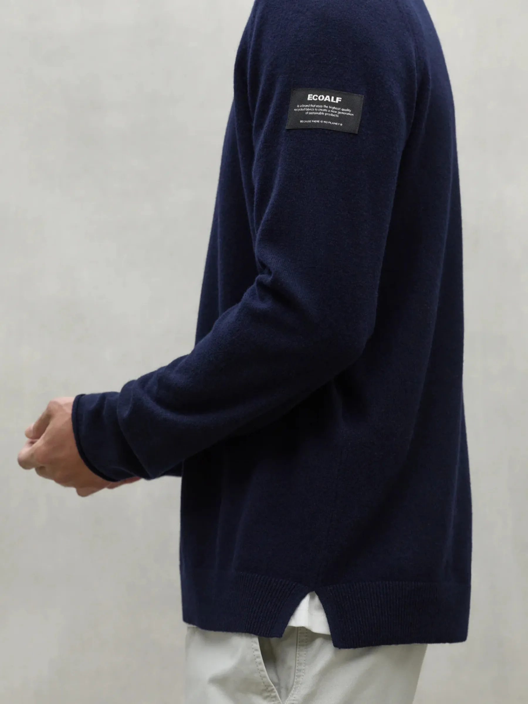Yulan Knit Man Deep Navy | Ecoalf